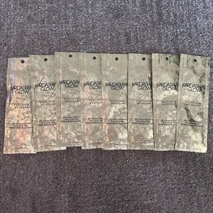 Kardashian Glow Platinum Bronzer Tanning Lotion Lot of 8